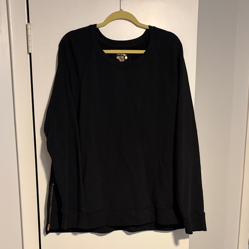 Lilly Pulitzer Black Sweatshirt Tunic